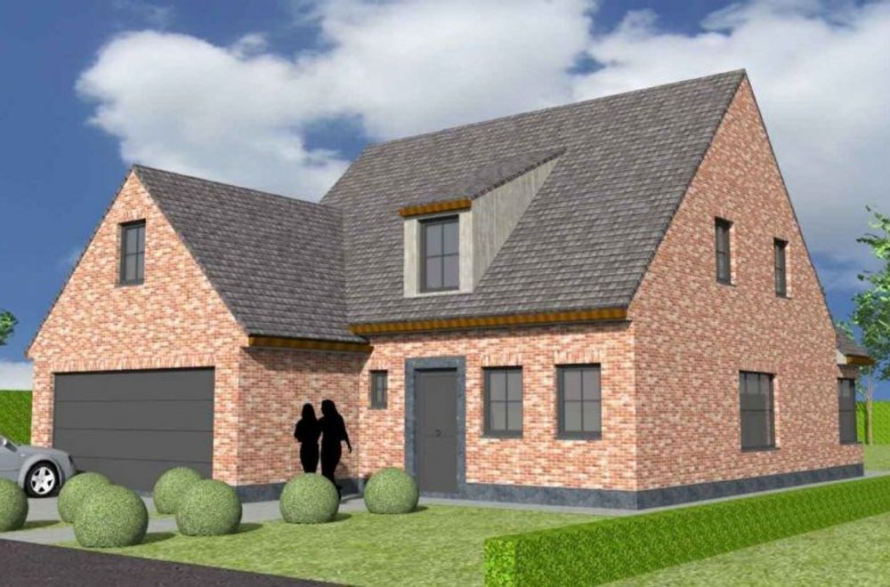 Vastgoedfoto van Te koop: Residentieel gelegen villagrond in 'De Piste' te Zulte.