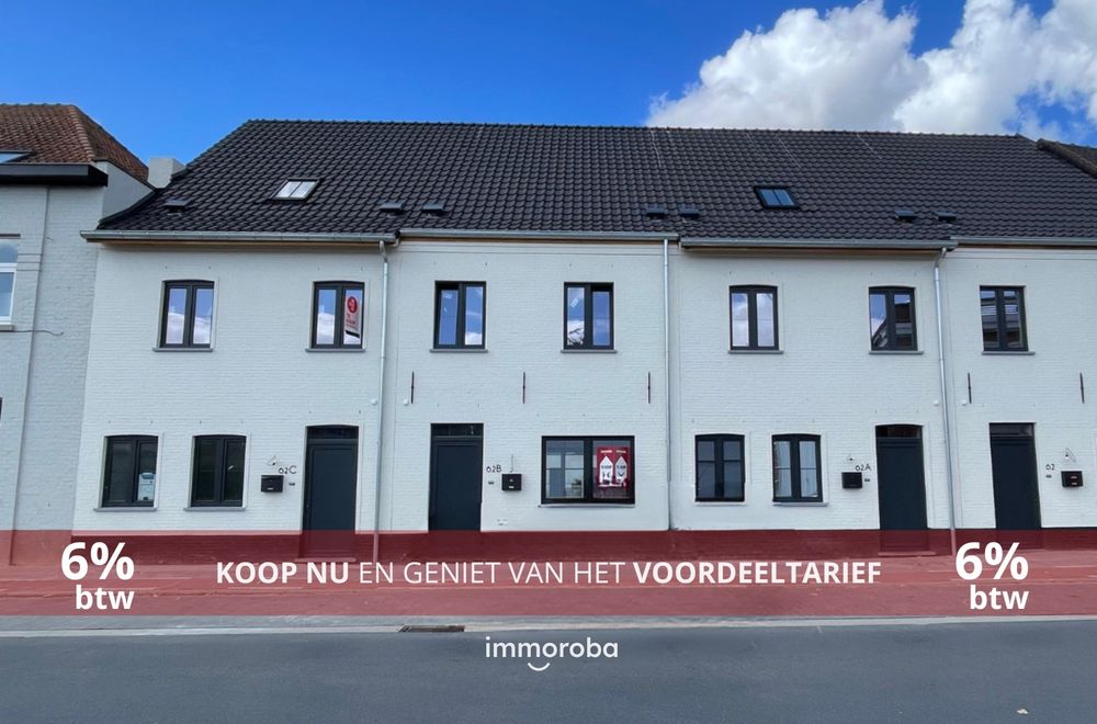 Vastgoedfoto van onroerend goed 8728484,  Nieuwbouwwoning TE KOOP in het centrum van Deerlijk!