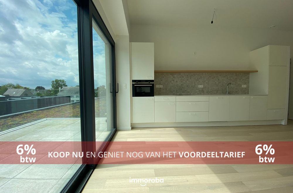 Vastgoedfoto van onroerend goed 8335834, Lichtrijk nieuwbouwappartement TE KOOP in Waregem - 6% btw gunsttarief mogelijk.