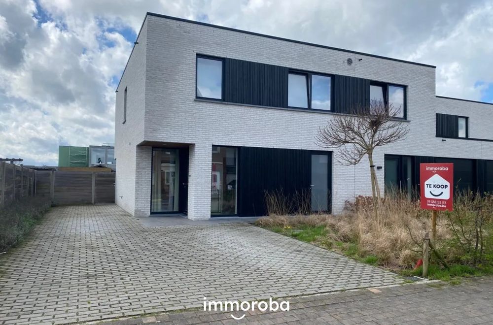 Vastgoedfoto van onroerend goed 8180314, Recente, stijlvolle BEN woning met 4 slaapkamers te Zulte