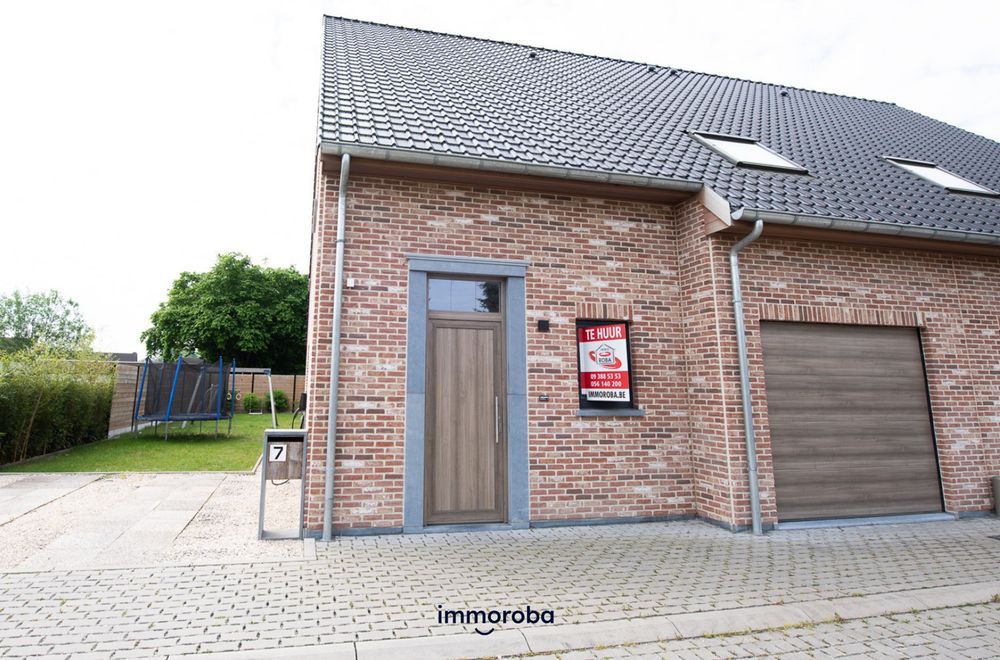 Vastgoedfoto van onroerend goed 8949402, ENERGIEZUINIGE woning te huur in Olsene met 3 slaapkamers en garage