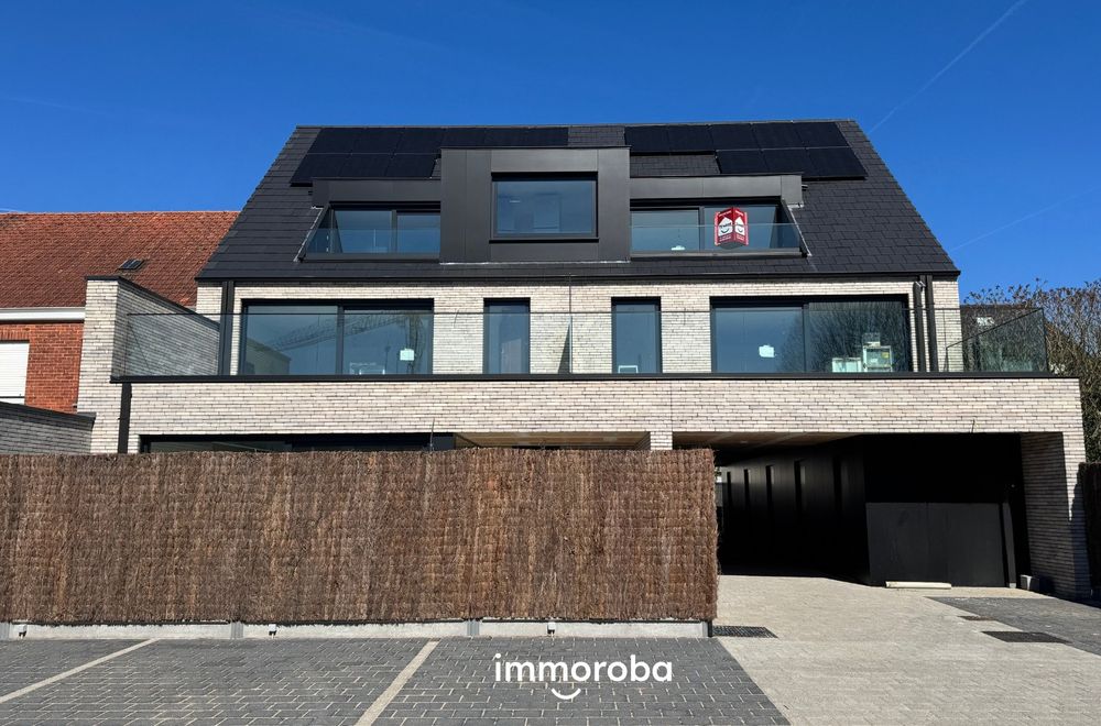 Vastgoedfoto van onroerend goed 8867823, Te koop (6%!) centrum Waregem: Nieuwbouwappartement met 3 slaapkamers op het gelijkvloers.