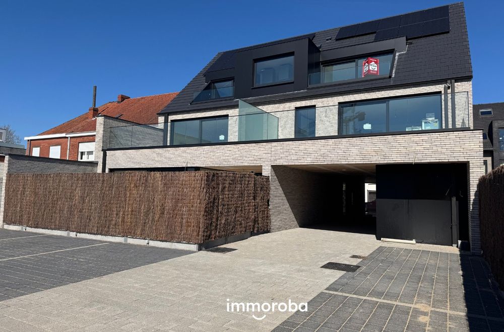 Vastgoedfoto van onroerend goed 8867815, Nieuwbouwappartement (6%) te koop centrum Waregem: Dakappartement met 1 slaapkamer en leuk terras.