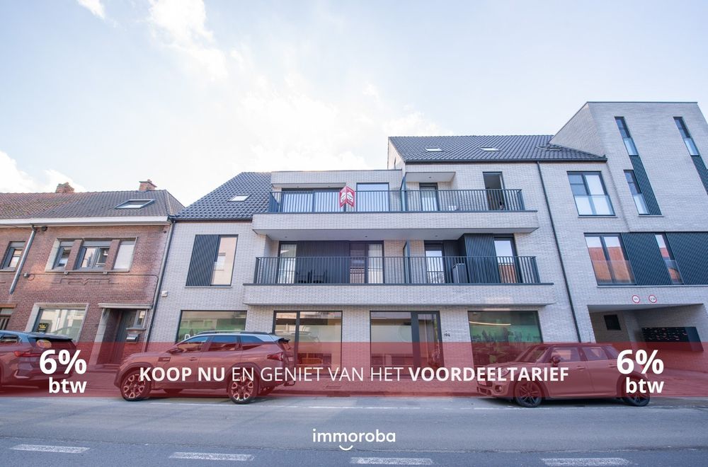 Vastgoedfoto van onroerend goed 8884264, Nieuwbouwappartement met 2 slaapkamers & terras  2e verdiep  Residentie Albert & Jerome